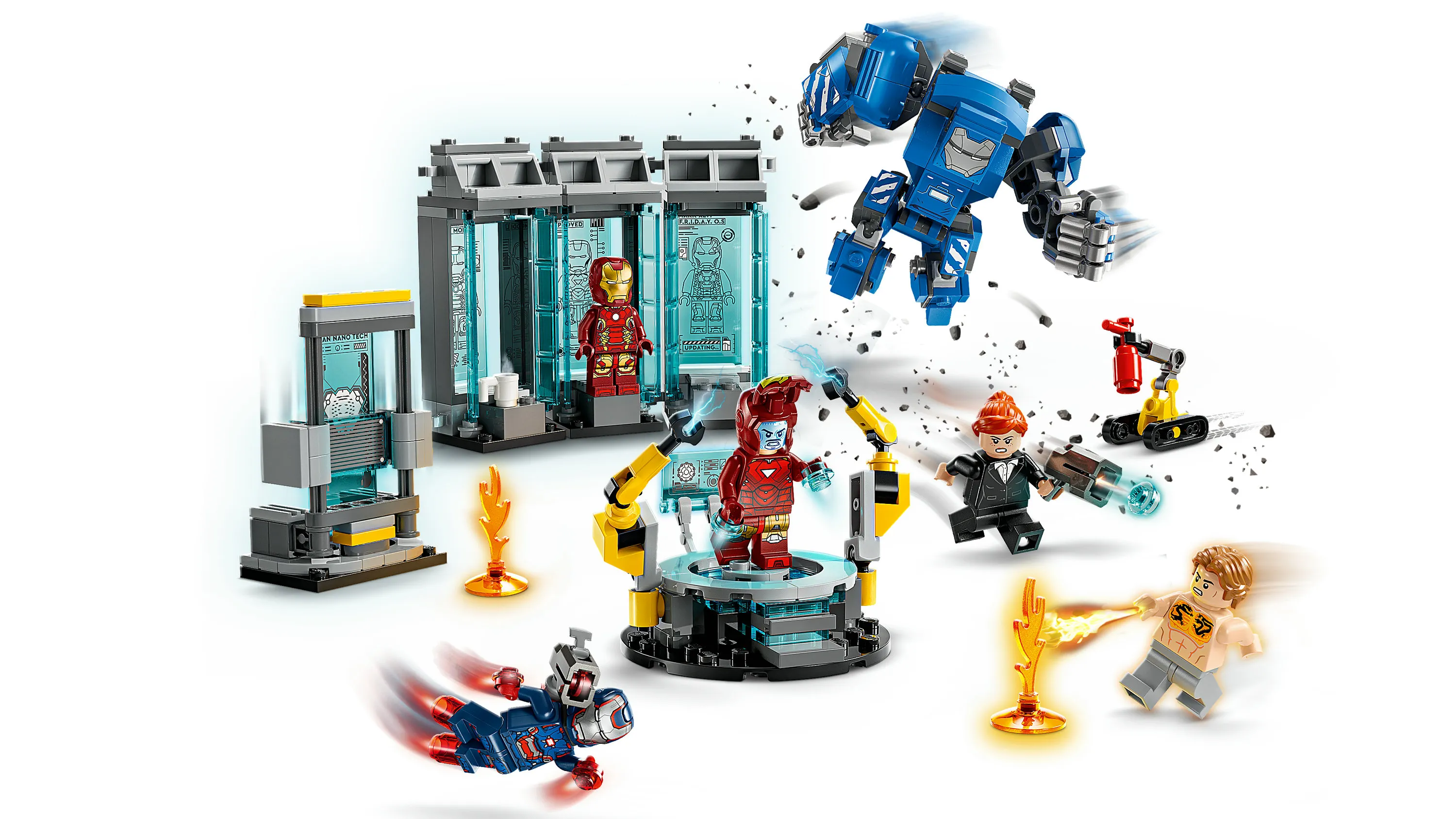 LEGO Marvel Iron Man Laboratorium: Pansarkammare 76315