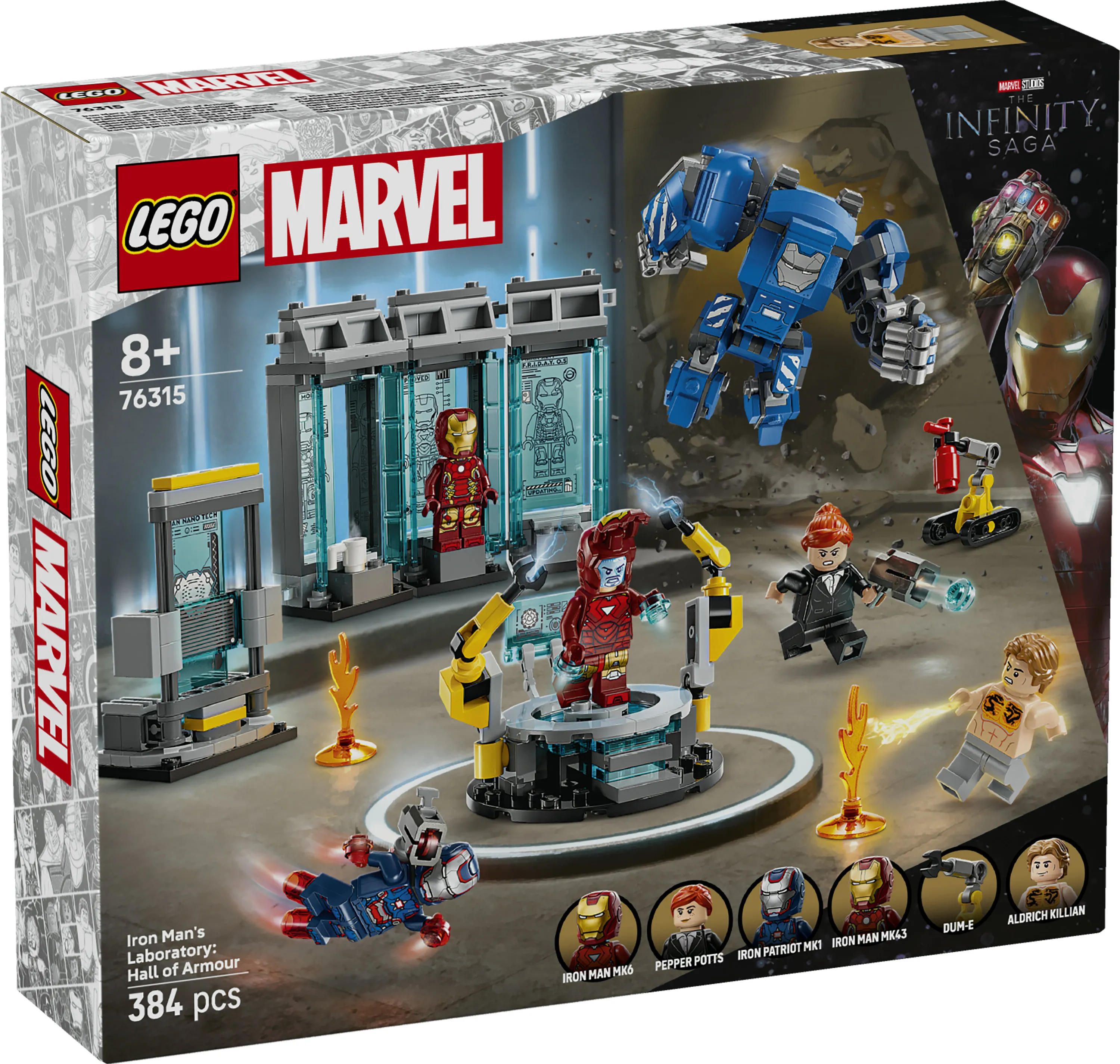 LEGO Marvel Iron Man Lab: Armor Chamber 76315 - Multitronic