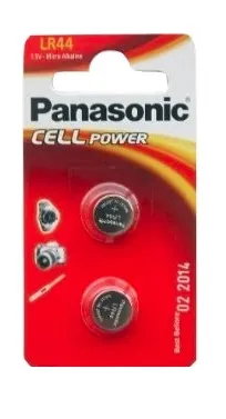 Panasonic Micro Alkaline LR44-paristo 2kpl