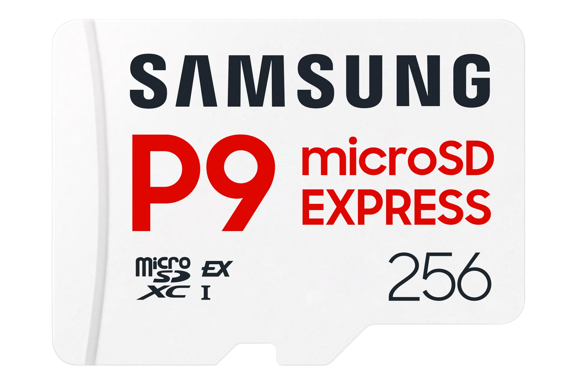 Samsung P9 Express 256GB microSD Express UHS-I U3 V30 A1 card, White