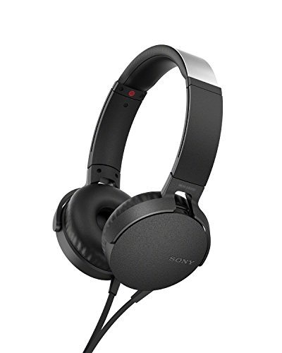 Sony MDRXB550APB Extra Bass -kuulokkeet + mikrofoni, musta