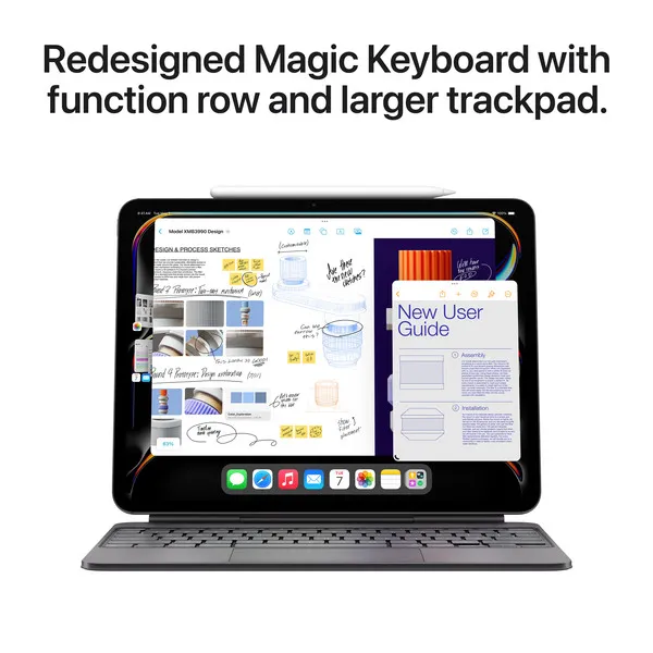 Apple iPad Pro 11&quot; M4, 2 TB Wi-Fi + 5G - surfplatta, Silver