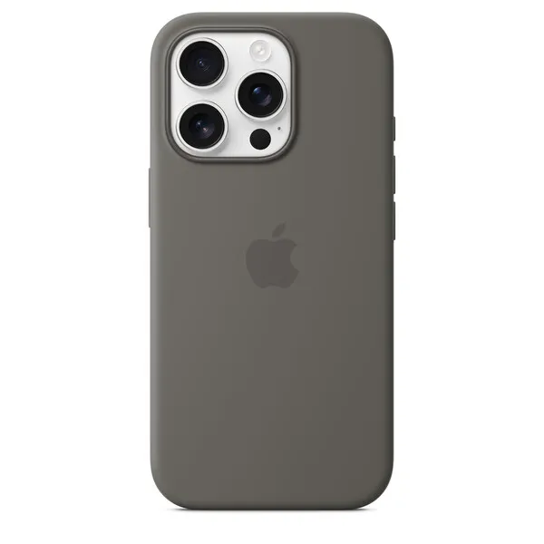 Apple iPhone 16 Pro, MagSafe -silikonikuori, Liuskeen­harmaa