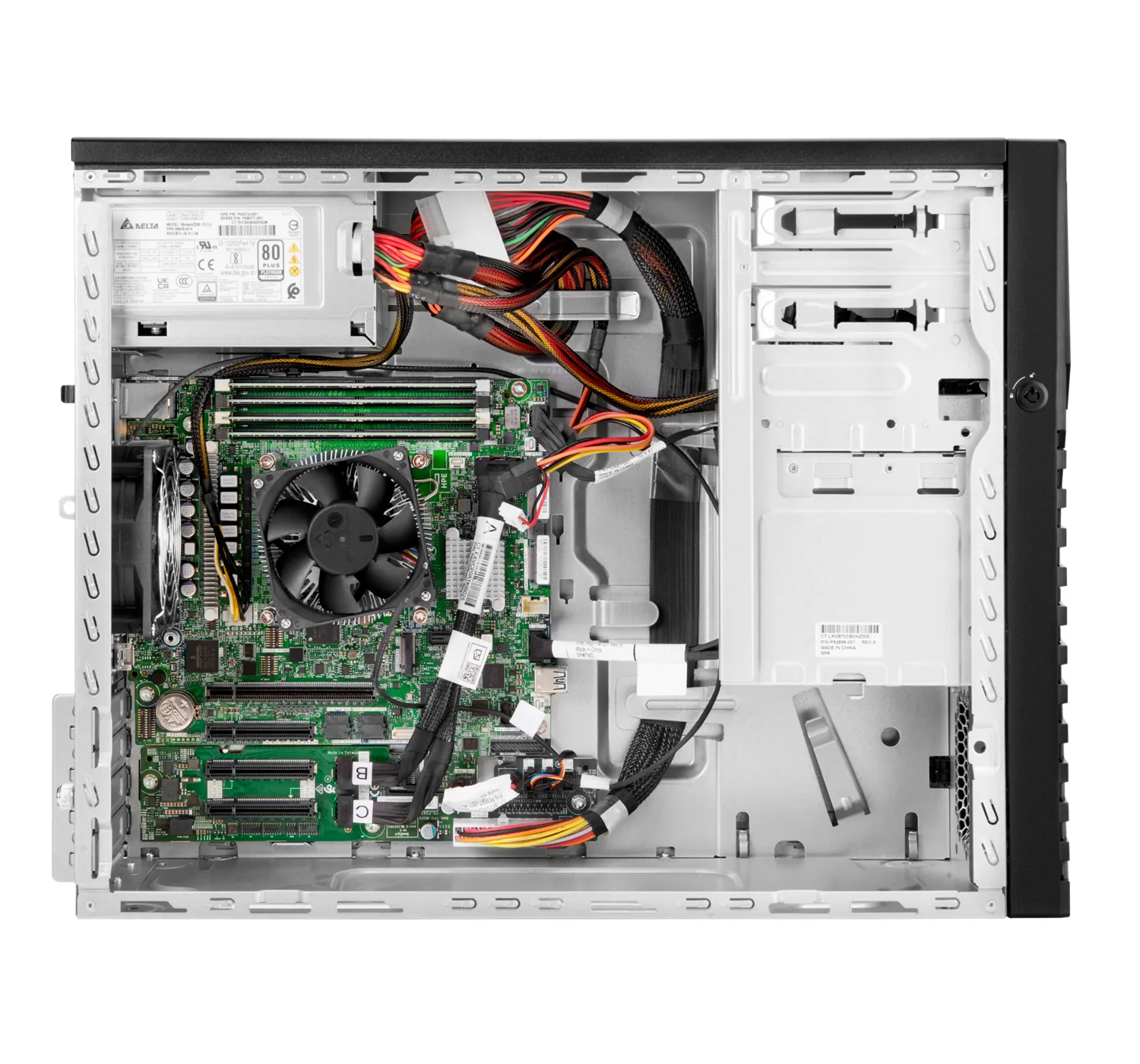 HPE ProLiant ML30 Gen11 Intel Xeon E-2414 2.6GHz 4c 1P 32GB-DR 4LFF-NHP VROC 2x1TB SATA HDD 350W PS EU Server