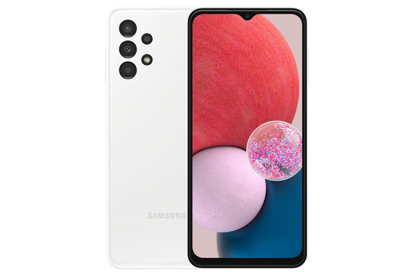 Samsung Galaxy A13 4G 64/4 Gt -Android-puhelin, Valkoinen