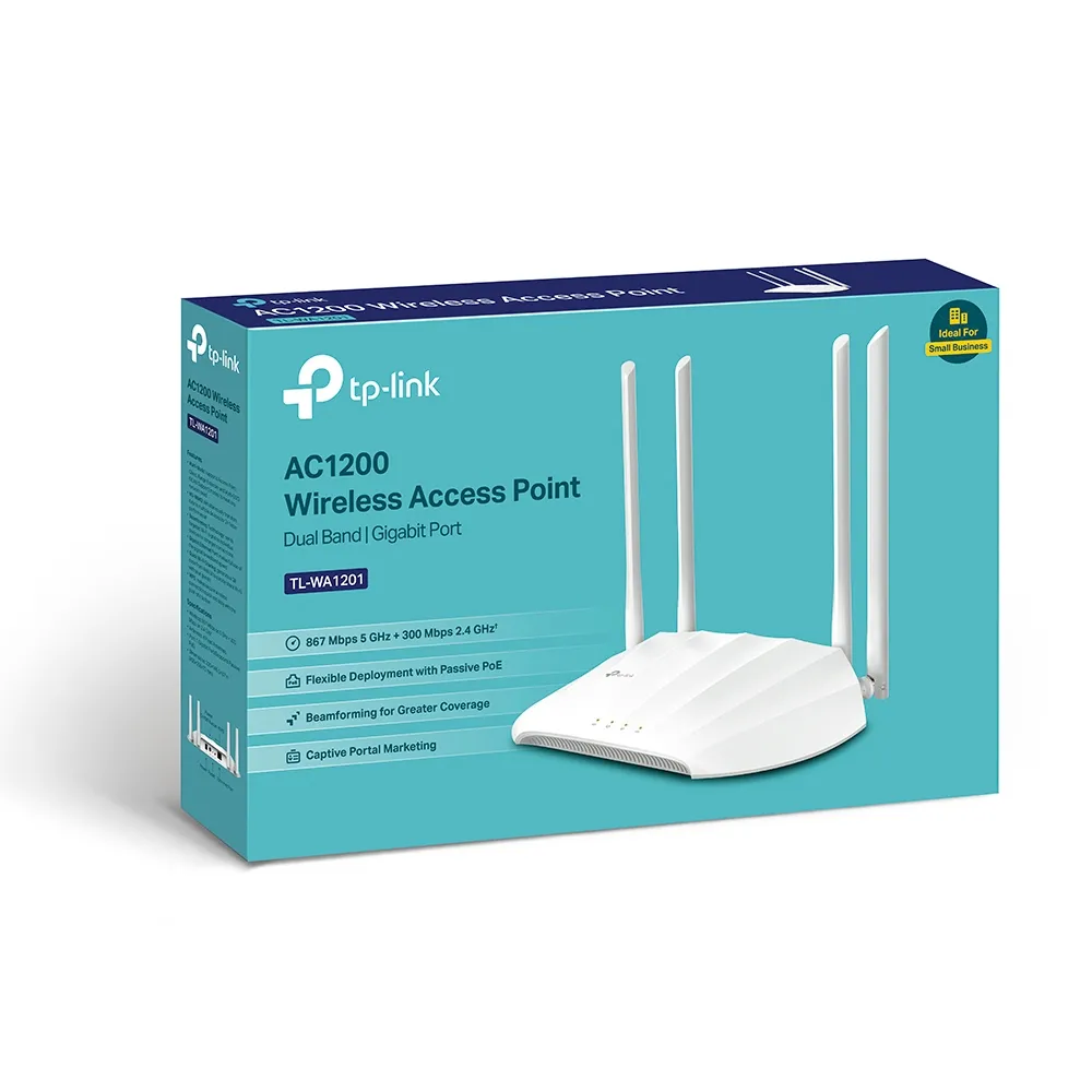 TP-LINK TL-WA1201 AC1200 WIFI ACCESS POINT