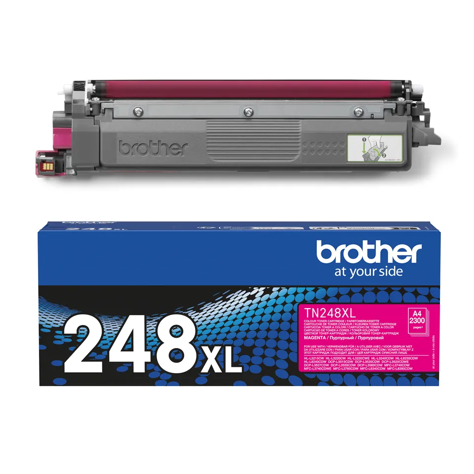 Brother TN248XLM-laservärikasetti, magenta