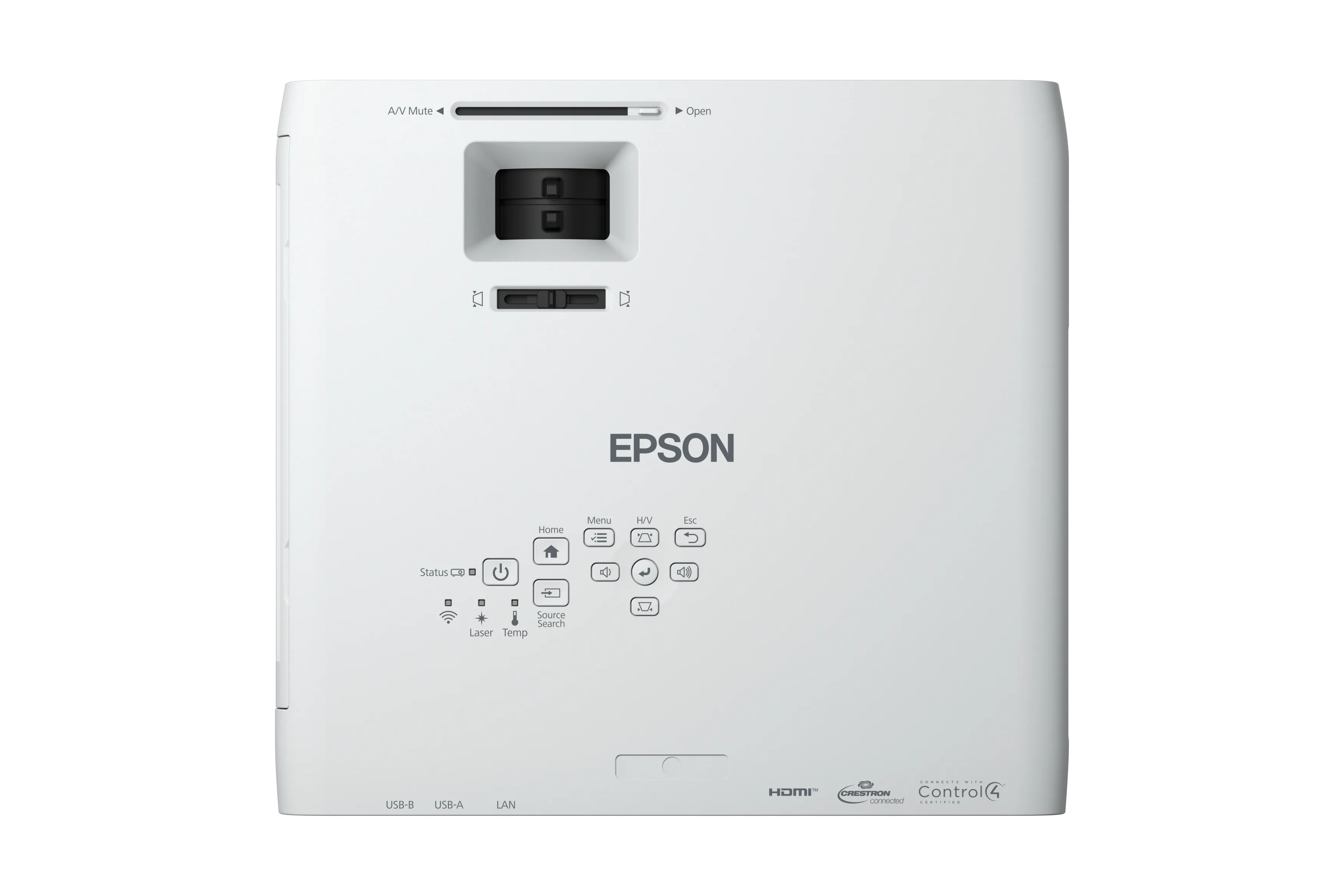 EPSON EB-L270F 3LCD Full HD 5200 ANSI lm Laser Projector, White