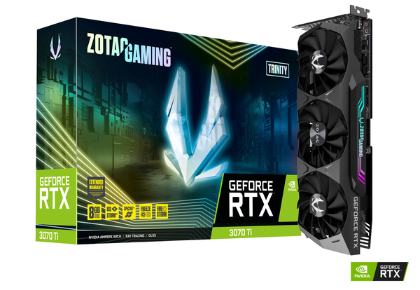 ZOTAC GeForce RTX 3070 Ti Trinity 8GB -graphics card