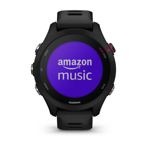 Garmin Forerunner 255s Music -urheilukello, musta