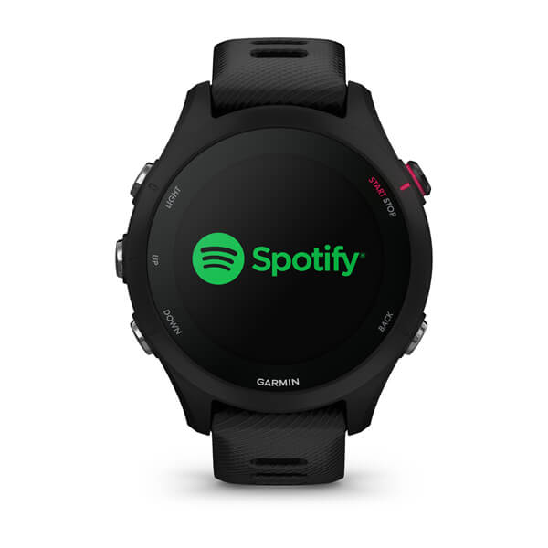 Garmin Forerunner 255s Music -urheilukello, musta