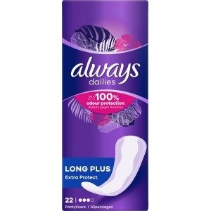 ALWAYS LONG PLUS PIKKUHOUSUNSUOJA NORMAALIPAKKAUS 22 KPL