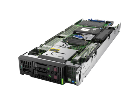 HPE ProLiant BL460c Gen9 - Palvelin - blade - 2-teinen - 1 x Xeon E5-2640V4 / 2.4 GHz - RAM 32 Gt - SAS - pikavaihto 2.5" - ei kiintolevy&auml; - G200eH - GigE, 10 G