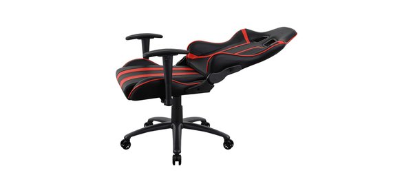 Aerocool AC120 AIR -pelituoli, musta/punainen