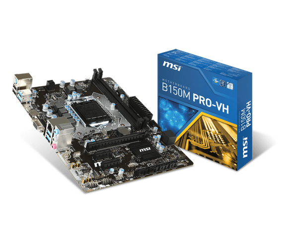 MSI B150M Pro-VH, mATX -emolevy