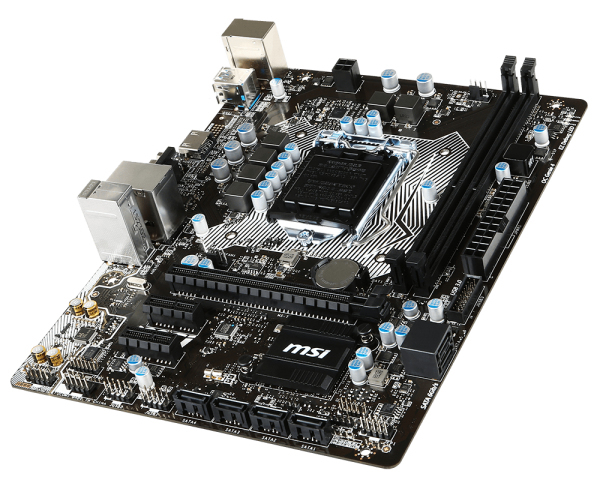 MSI B150M Pro-VH, mATX -emolevy