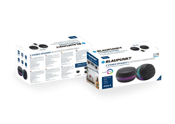 Blaupunkt BLP 3030 Speaker set TWS BT 2x3 Black
