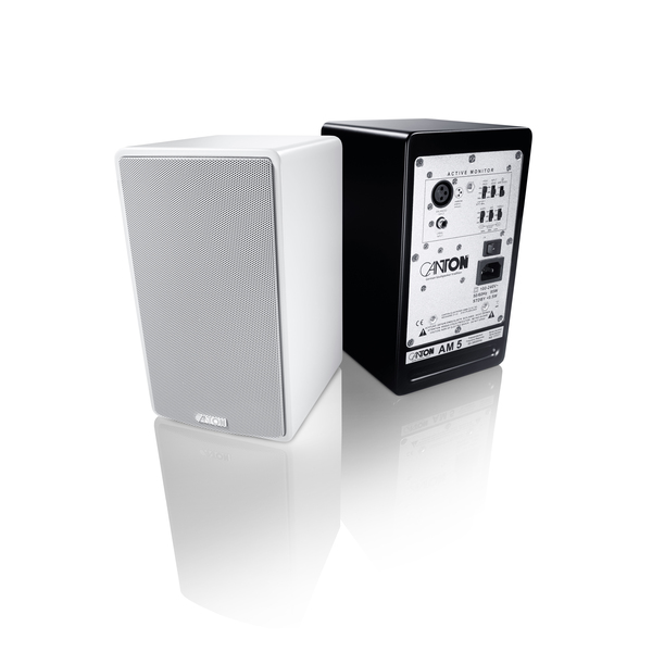 Canton AM 5 - active speaker, white lacquer semimatt