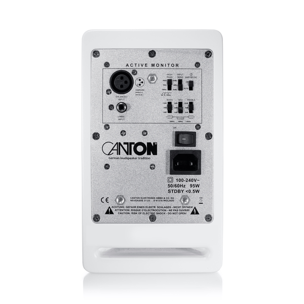 Canton AM 5 - active speaker, white lacquer semimatt