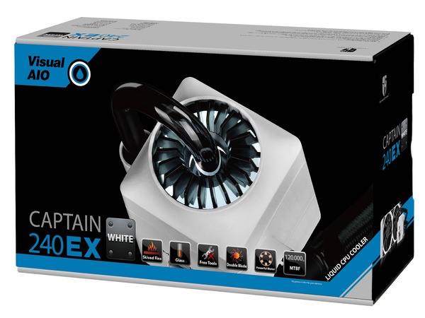 Deepcool CAPTAIN 240EX WHITE - Liquid Cooler