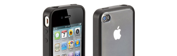 Griffin iPhone 4 Reveal, Black/Clear