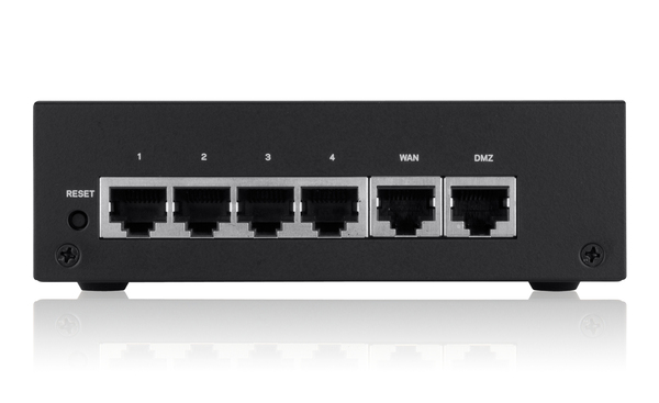 Linksys LRT214 - Reititin - 4-porttinen kytkin - GigE