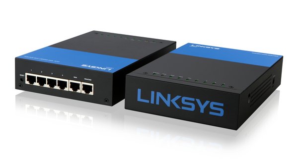 Linksys LRT214 - Reititin - 4-porttinen kytkin - GigE