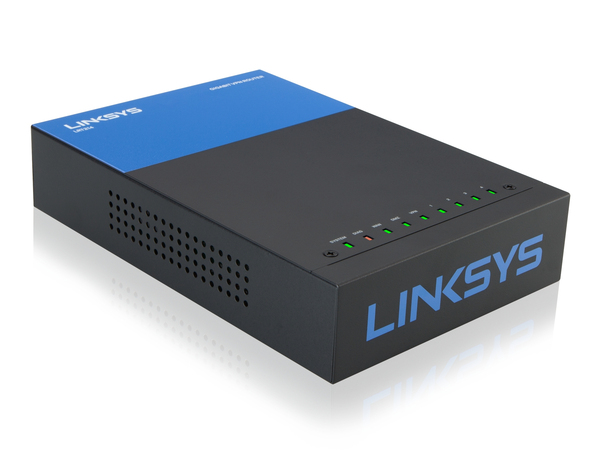 Linksys LRT214 - Reititin - 4-porttinen kytkin - GigE