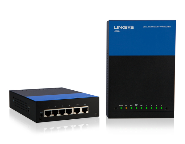 Linksys LRT214 - Reititin - 4-porttinen kytkin - GigE