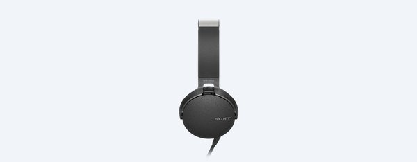 Sony MDRXB550APB Extra Bass -kuulokkeet + mikrofoni, musta
