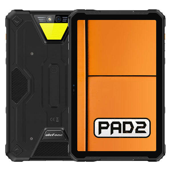 Ulefone Armor Pad 2 11" 8/256 Gt LTE -tabletti, musta/keltainen