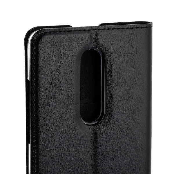 Wave Book Case, OnePlus 8 - flipfodral, Svart Wave Book Case, OnePlus 8 - flipfodral, Svart