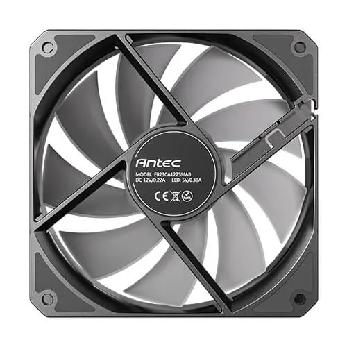 Antec P12 PWM ARGB Chassifl&auml;kt, 120 mm, 3-pack, svart