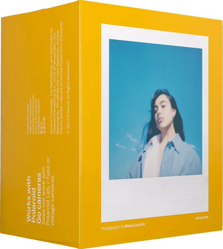 POLAROID Color Film Go White Frame 2-pack