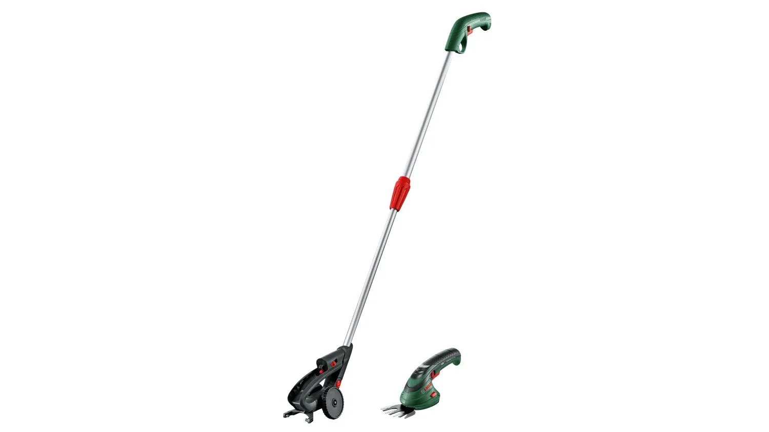 Bosch Isio sladdlös gräsklippare, Svart - Grön