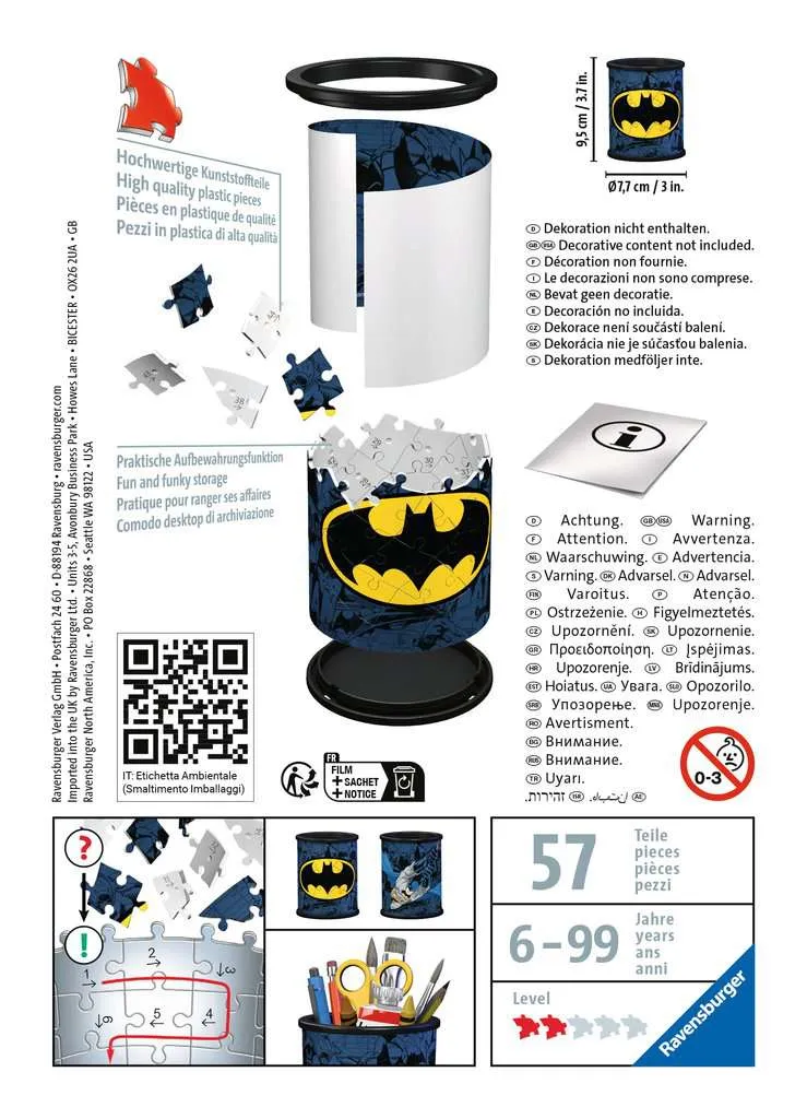 Ravensburger 3D Puzzle Utensilo Batman