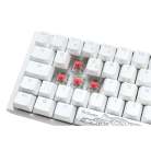 Ducky One 3 Classic Pure White Mini 60% Cherry Red RGB - gaming keyboard