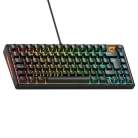 Glorious GMBK 75% -pelin&auml;pp&auml;imist&ouml;, musta