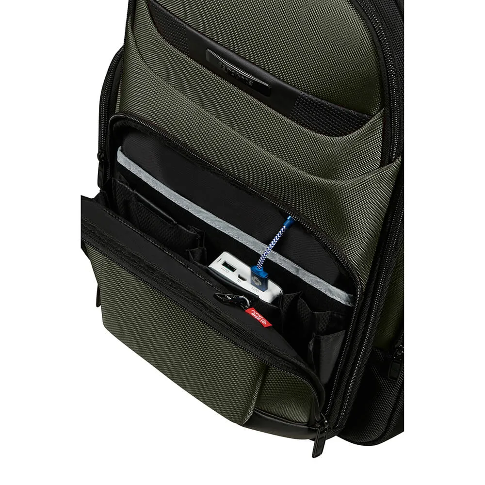 Samsonite PRO DLX6 - datorryggs&auml;ck, gr&ouml;n, 15.6&quot;