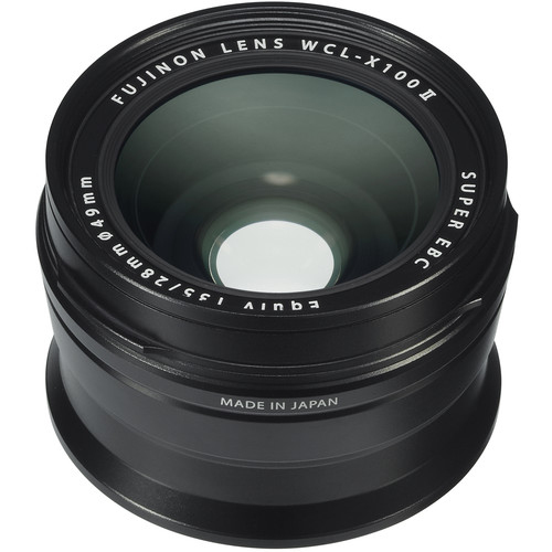 WCL-X100 II black Wide Angle Converter