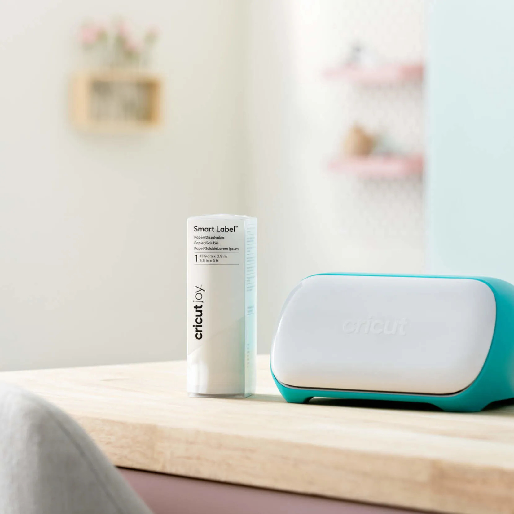 Cricut Smart Labels Disolvable Joy 14x91 cm 1 sheet (White)