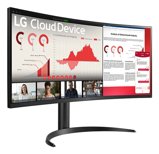LG All-in-One Thin Client, 34&quot; FHD, Pentium N6005, 8 Gt RAM, 256 Gt SSD, Windows 10 IoT