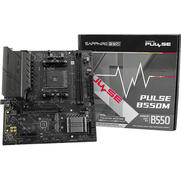 Sapphire PULSE B550M AM4 mATX Motherboard