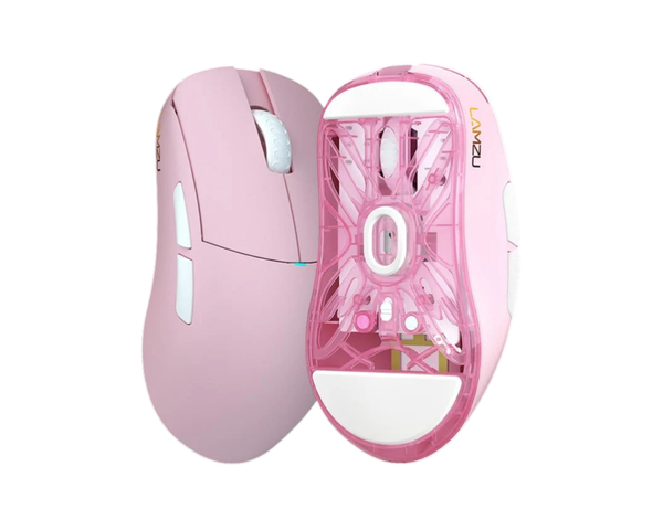 Lamzu Atlantis Mini Champion Edition 8K Wireless Gaming Mouse, Pink