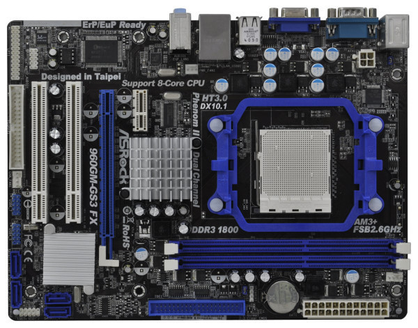 ASROCK AM3+ 760G DDR3 SATA2 RAID MATX
