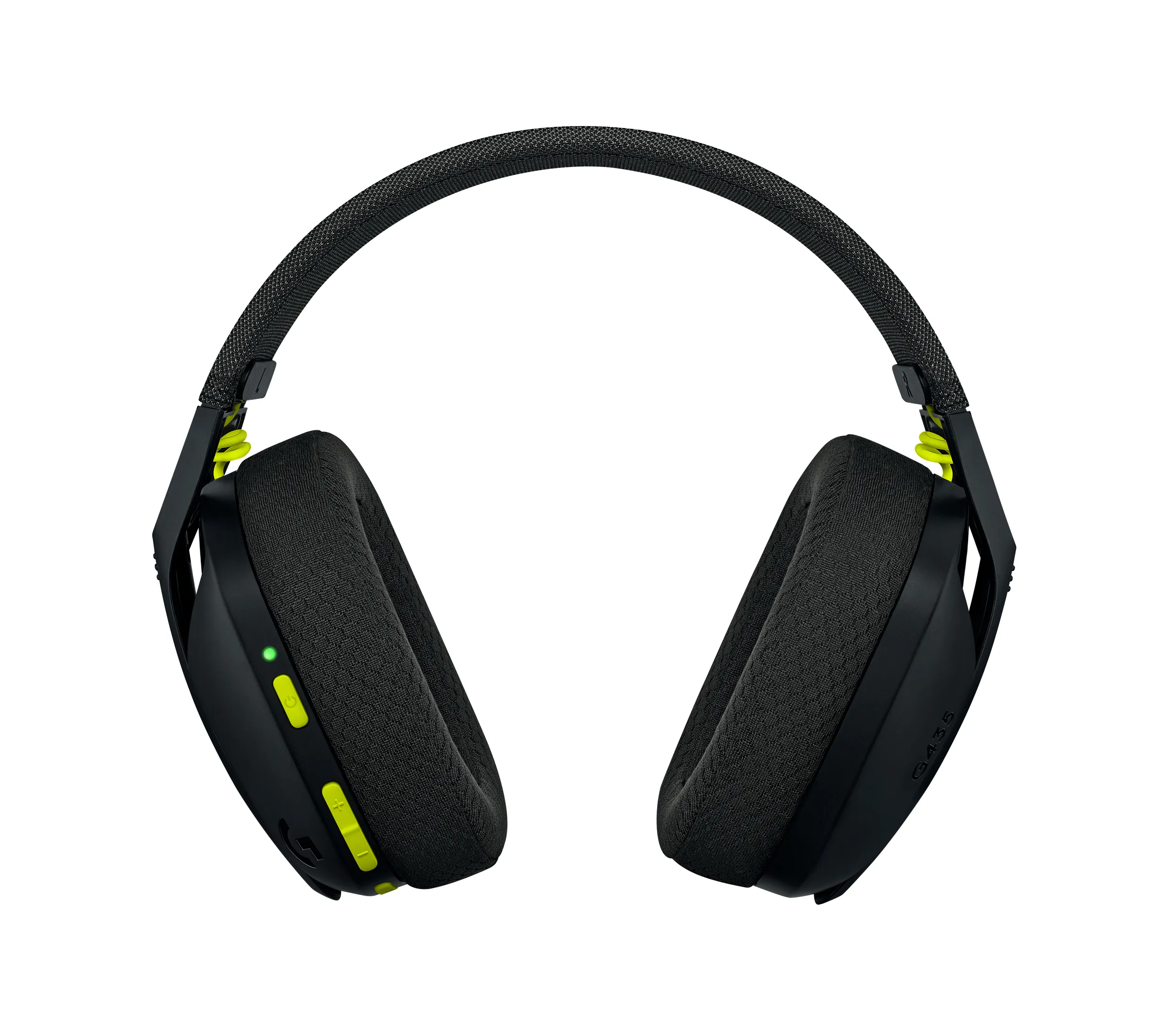 Logitech G435 LIGHTSPEED Wireless Gaming Headset, Black and Neon Yellow