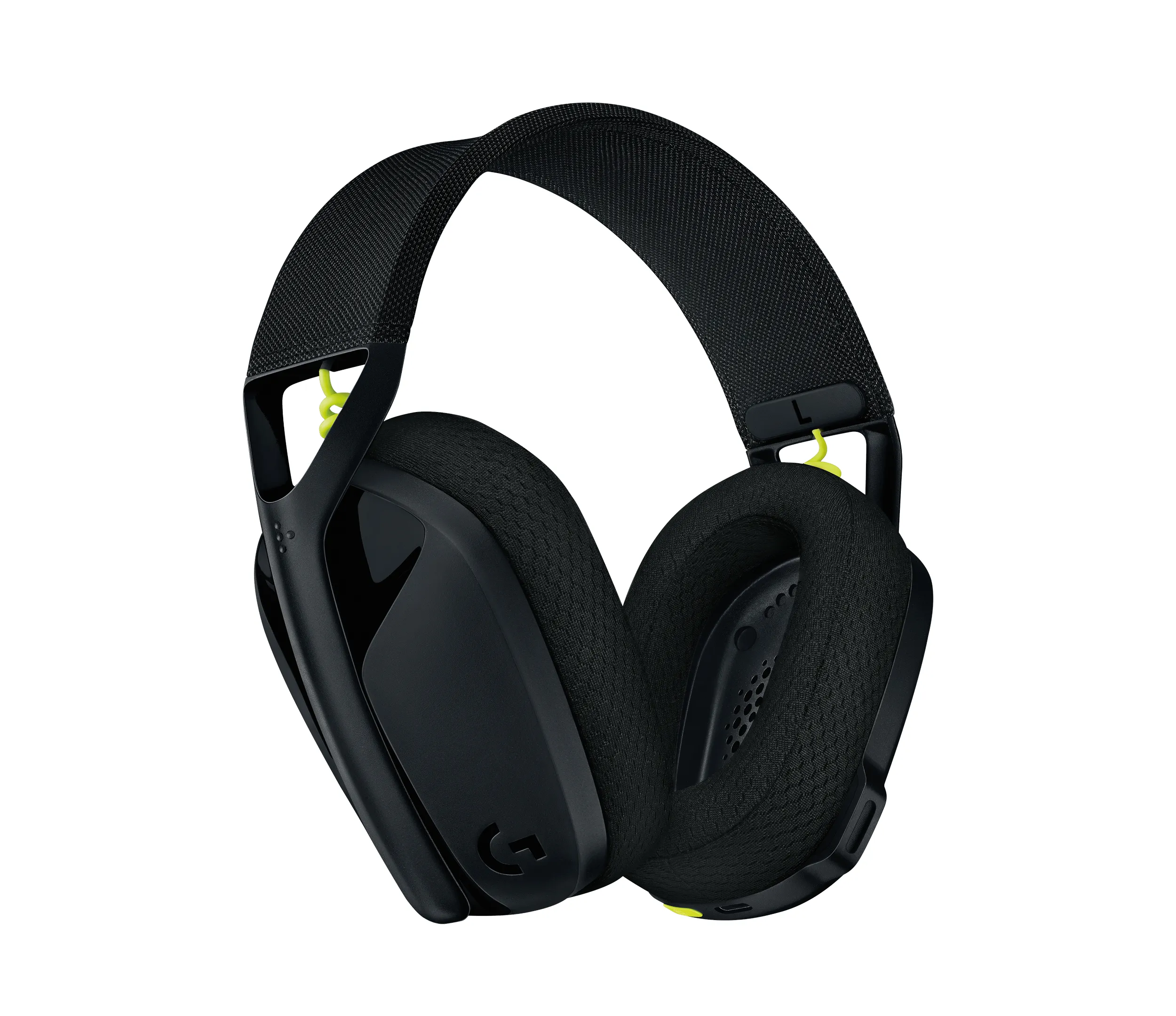 Logitech G435 LIGHTSPEED Wireless Gaming Headset, Black and Neon Yellow