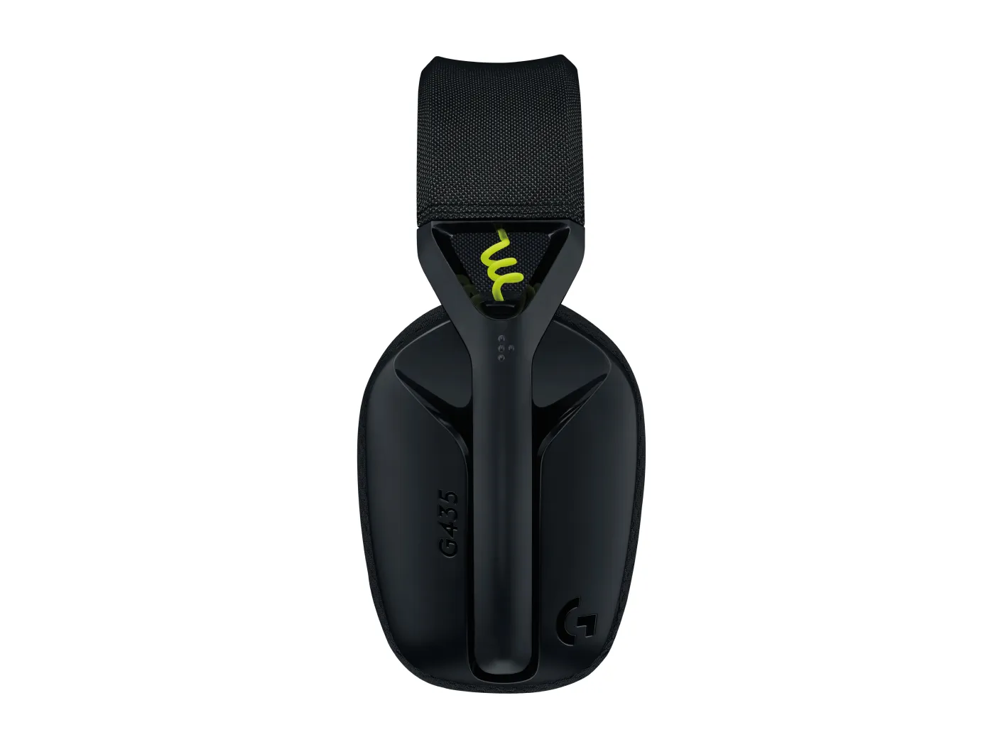 Logitech G435 Lightspeed - wireless gaming headset, black/neon yellow