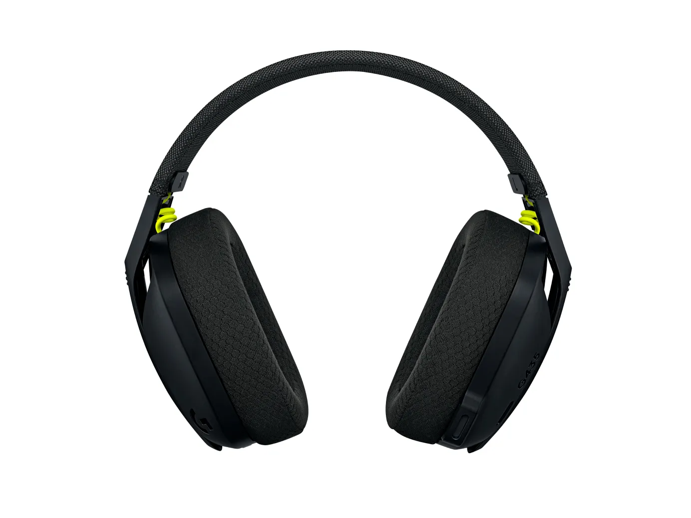 Logitech G435 Lightspeed - wireless gaming headset, black/neon yellow