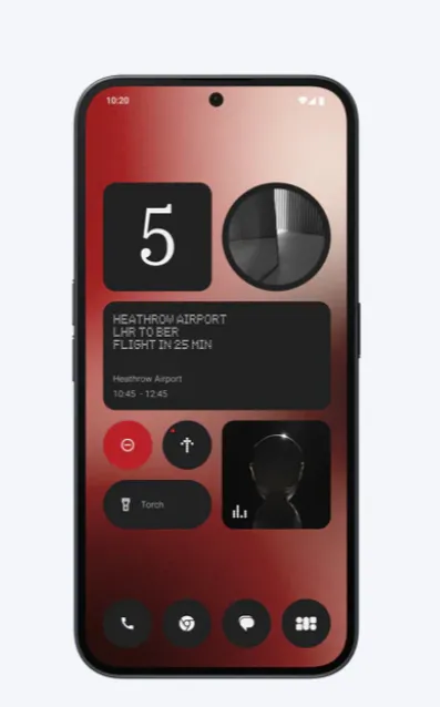 Nothing Phone (2a) 256GB/12 GB Android - mobile phone, Black